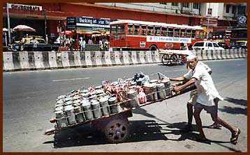 Amazing dabbawallas deliver non-labeled tiffins directly to you